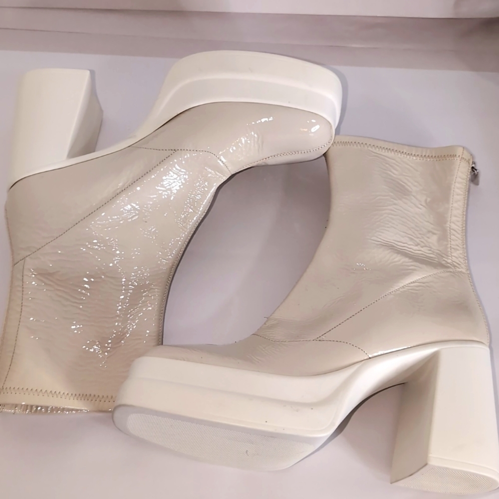 Free People Double Stack Platform Boot...Size 40/… - image 6